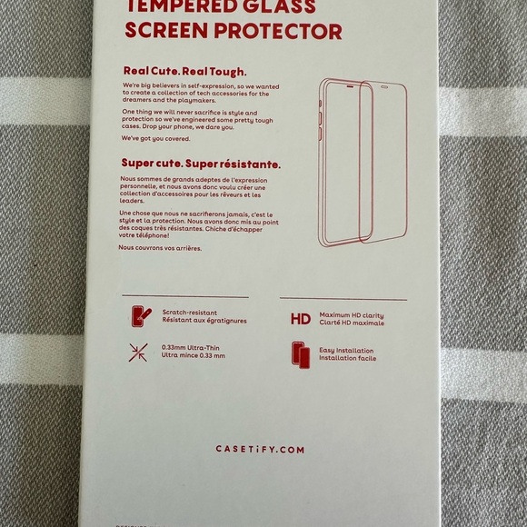 Casetify brand new in box  screen protector for iPhone 12/12 Pro - Picture 2 of 2